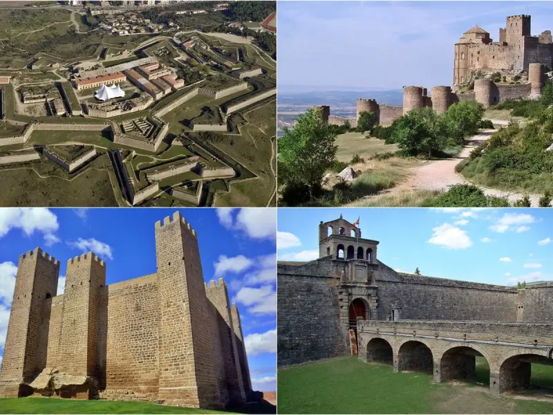 Impresionantes castillos de Aragón, desde fortalezas militares hasta imponentes edificaciones de piedra.